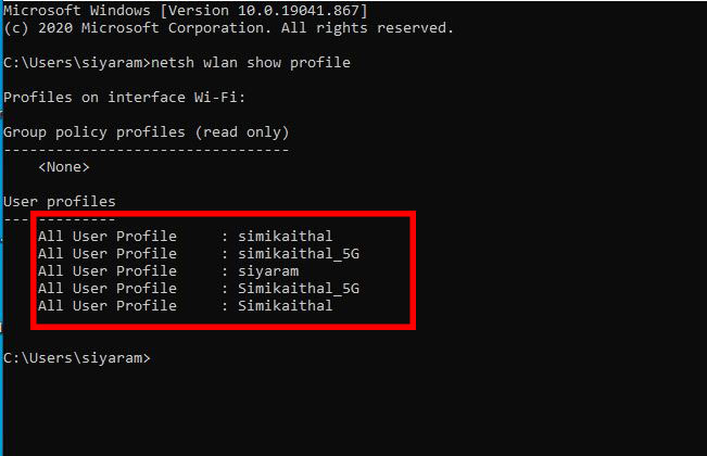 विंडोज १० में WIFI डिवाइस को देखे 