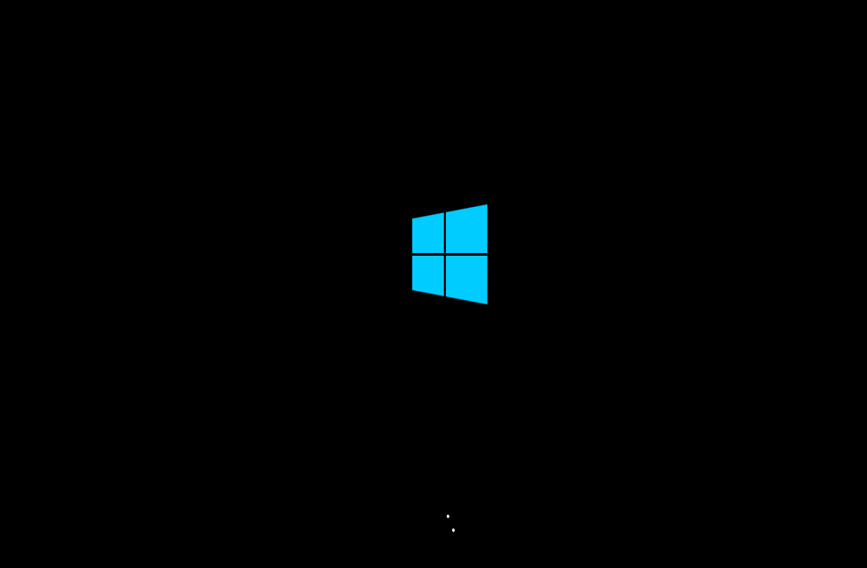 windows 10 first screen