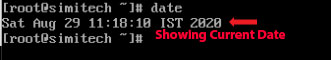 Linux date command in Hindi