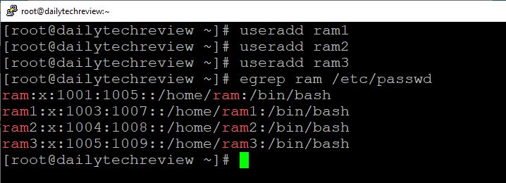 Linux useradd command in Hindi