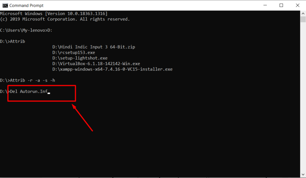 winodws Dos COmmand