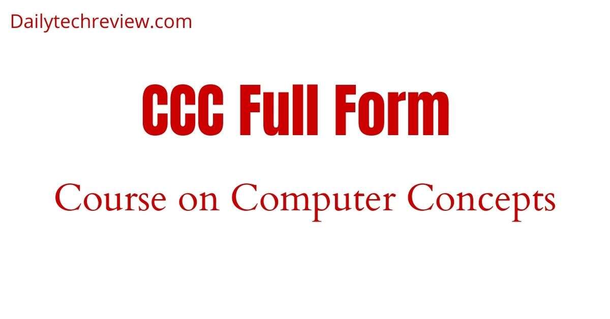 ccc full form