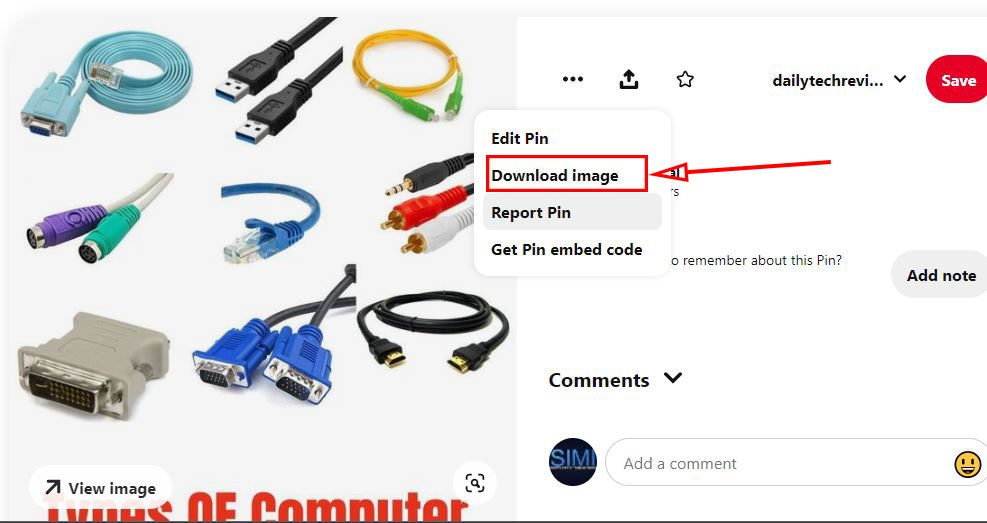 Download Image  From Pinterest