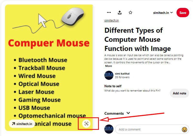 How to use pinterest visual tool