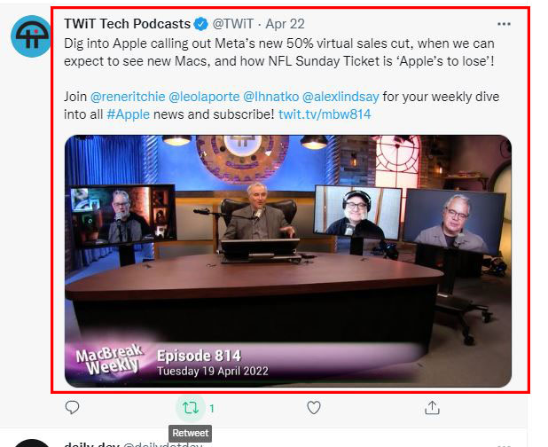 Feed Feature on Twitter 