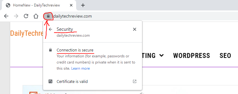 Use SSL Certificate in On page Seo