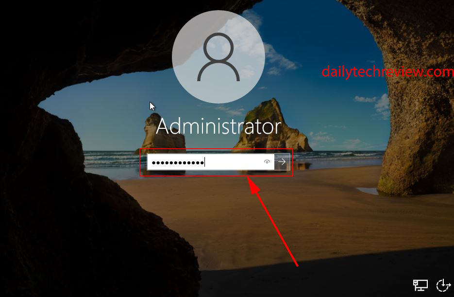 Login In Windows Server 2022