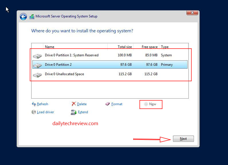 Create Partition In Windows Server 2022