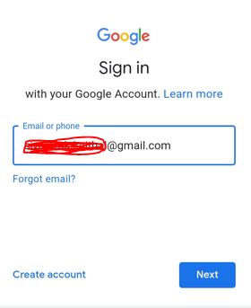 gmail login page 