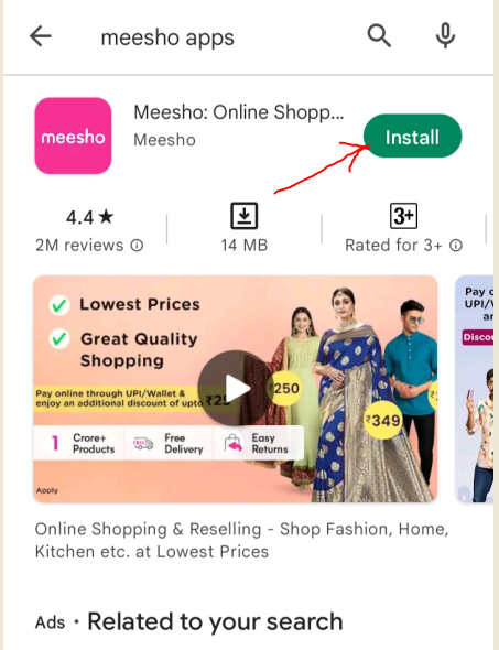 download meesho app