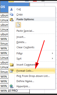 Cell Format in Excel
