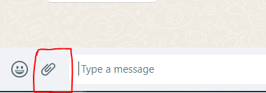 WhatsApp  media Attachment