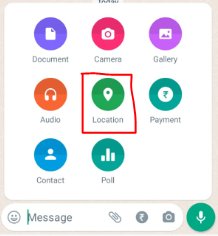 Whatsapp Location