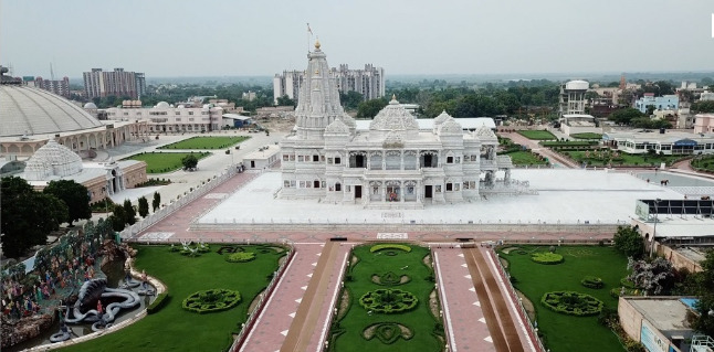 prem mandir vrindavan