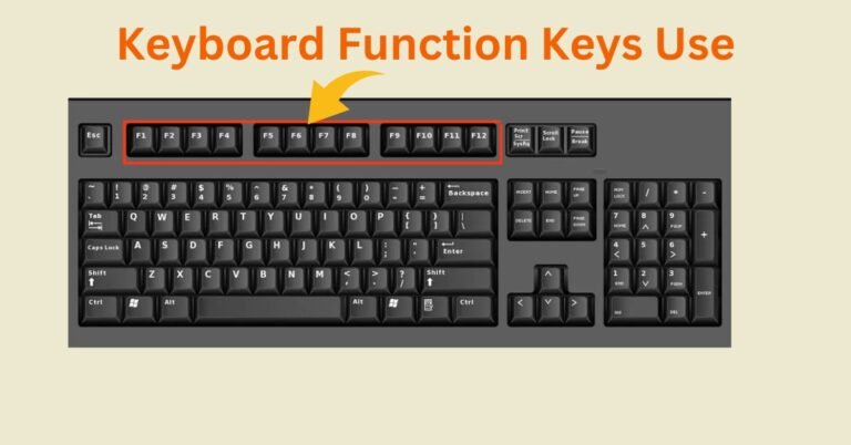 F1-F12 Keyboard Kunction Keys In Hindi - उपयोग जाने