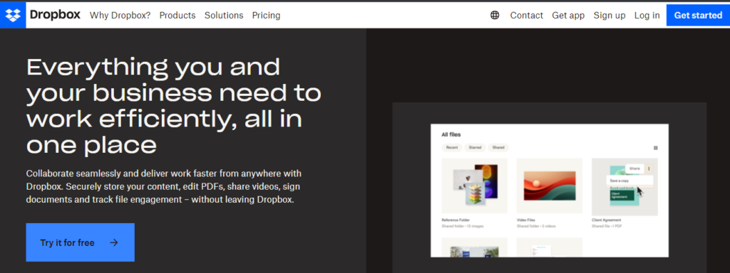 Dropbox Cloud Storage 