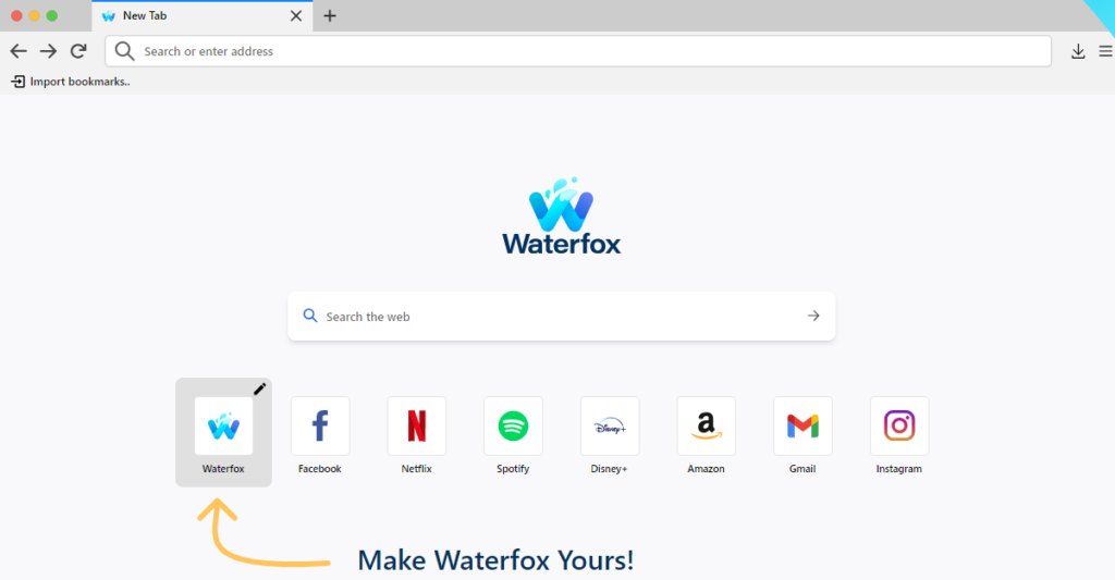 waterfox web secure browser in hindi 
