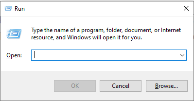 Windows Run Command Windows 