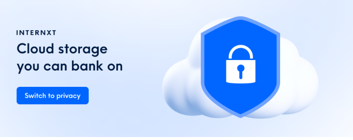 Internxt cloud storage 