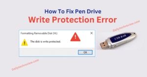 Read more about the article पैन ड्राइव (USB ) से राइट प्रोटेक्शन कैसे रिमूव करें।