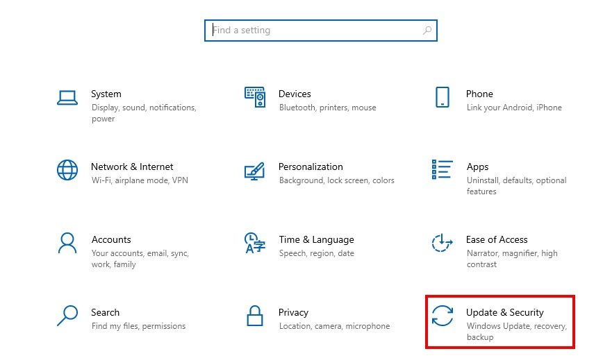 Windows Update & Settings 