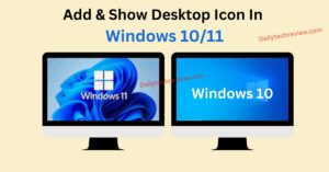 Read more about the article Windows 11 और Windows 10 डेस्कटॉप पर आइकॉन कैसे लाये