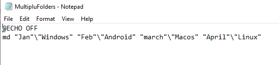windows batch script