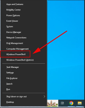 open windows powershell