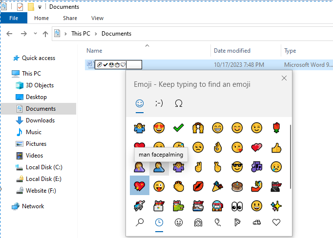 create emoji file