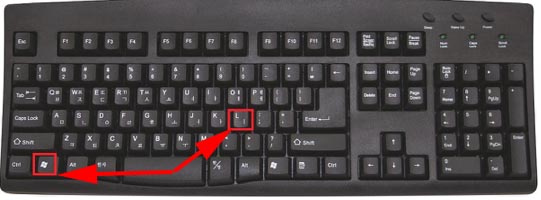 Lock Computer shortcut
