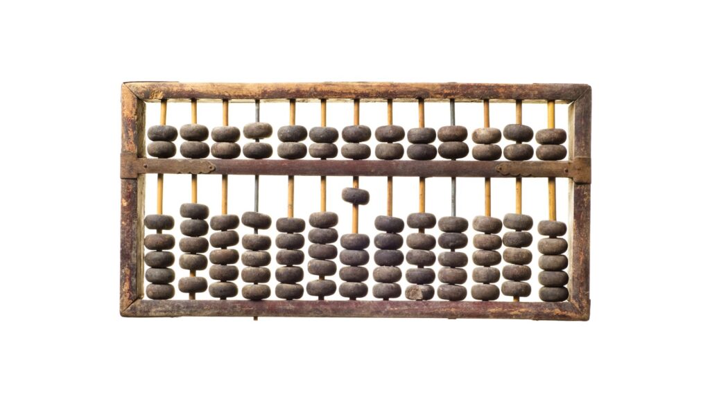 Abacus device